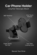 Dashboard Suction Cup Phone Mount